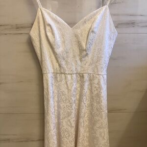 Aqua cocktail dress